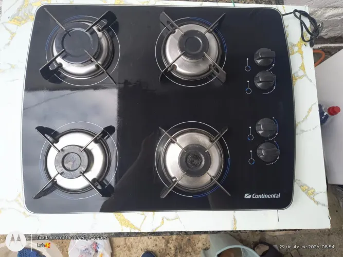 COOKTOP CONTINENTAL á gás Automático 