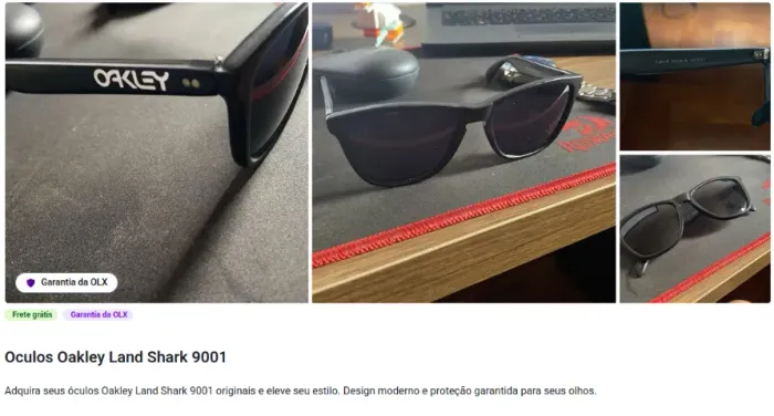 Oakley Land Shark + Orient + Casio + Curren + Mondaine (brinde!)