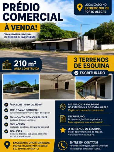 Vendo predio comercial