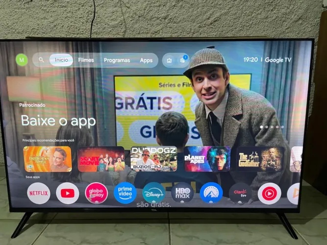 Tv smart Android 4k 50 polegadas 