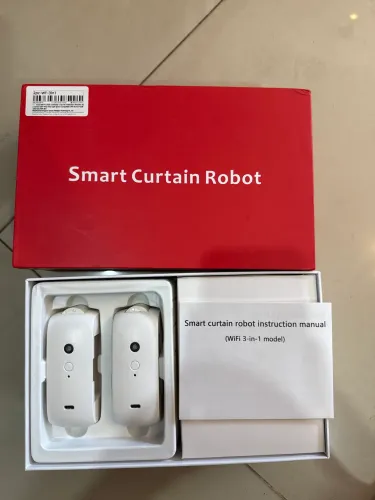 Robô inteligente para cortina duplo