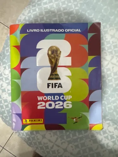 Álbum da copa do mundo 2026 COMPLETO com todas as figurinhas (CAPA MOLE)