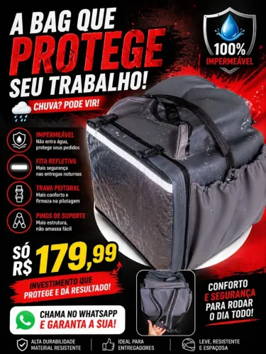 BAG IMPERMEÁVEL | MELHOR DE FORTALEZA 