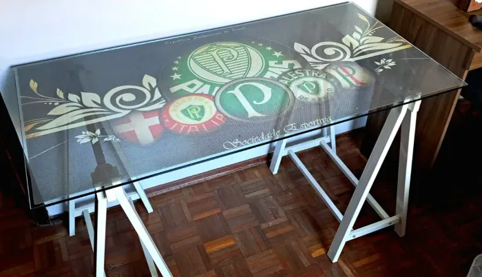 Mesa de vidro 120X60