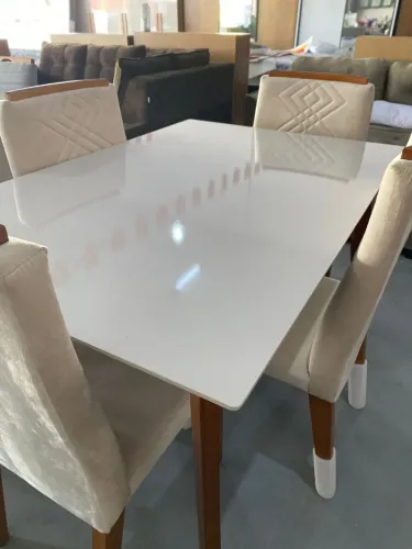 Mesa 6 Cadeiras de Jantar