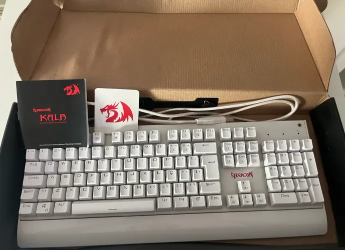 Teclado Redragon Kala Branco