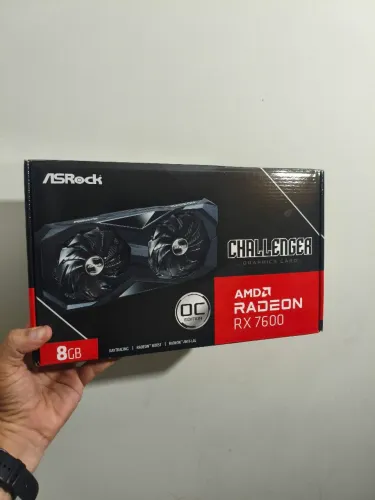 Placa de Vídeo RX 7600 8Gb NOVA GARANTIA