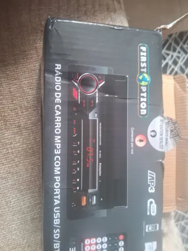 Vendo rádio de carro novo na caixa