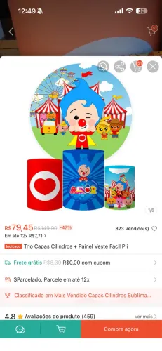Decoração de festa
