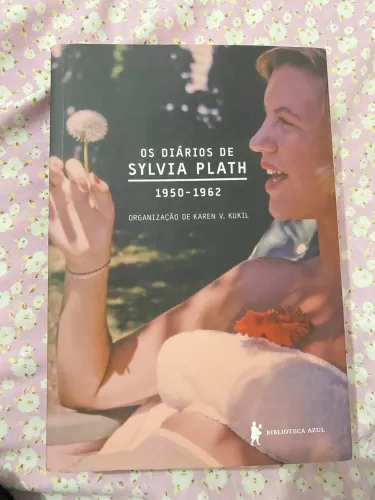 Livro Os Diários de Sylvia Plath em excelente estado