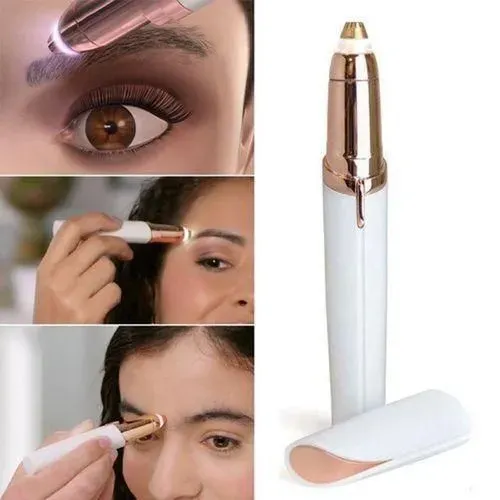 Caneta Depiladora de Sobrancelha Elétrica Recarregável USB Bivolt