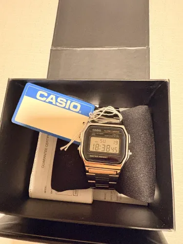 Relógio Unissex Casio Original- Digital Esportivo A158wa-1df