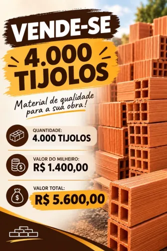 Vendo tijolos