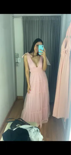 Vestido rosa formatura