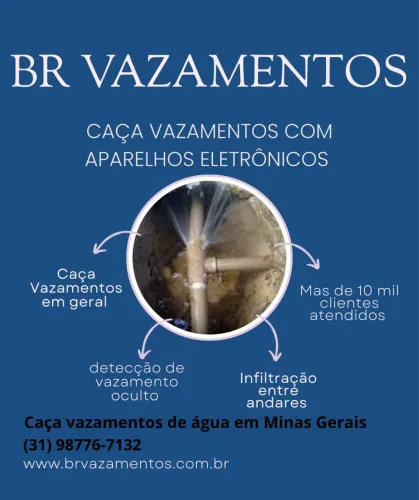?CAÇA VAZAMENTOS DE ÁGUA EM BH? *