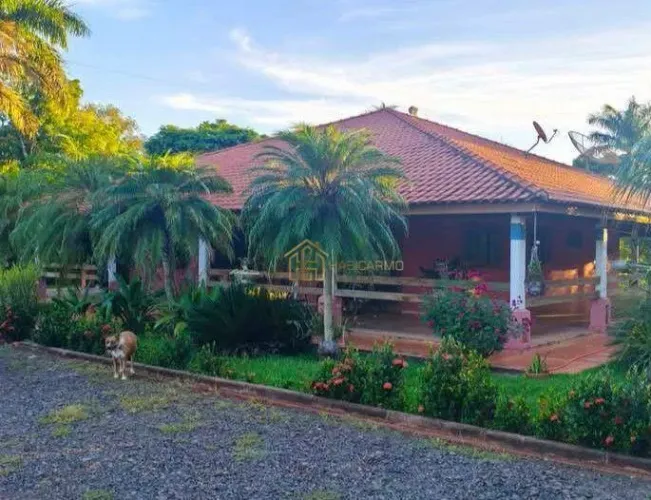 Sítio com 2 dormitórios à venda, 363000 m² por R$ 4.500.000 - Zona Rural - Indiaporã/SP