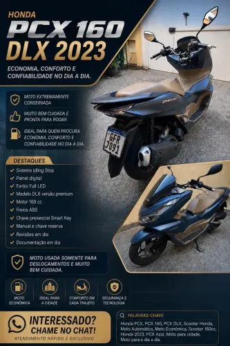 Honda PCX 160cc DLX