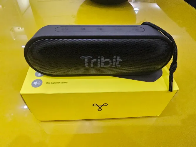 CAIXA BLUETOOTH TRIBIT XSOUND GO NOVA NA CAIXA 