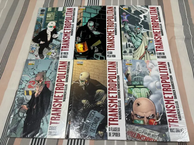 Transmetropolitan - Warren Ellis - 1 a 6 Panini