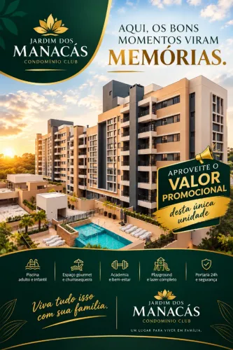 BELÍSSIMO APARTAMENTO COM SUÍTE, SACADA COM CHURRASQUEIRA E 2 VAGAS - TINGUI/CURITIBA/PR