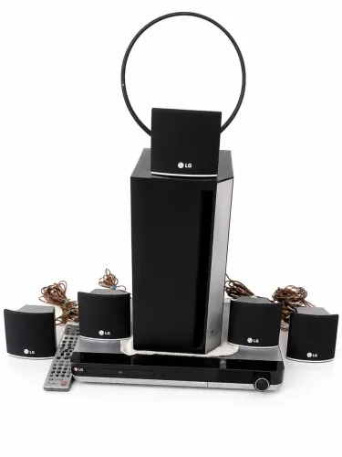 ? Home Theater LG 5.1 Completo - Som de Cinema em Casa!