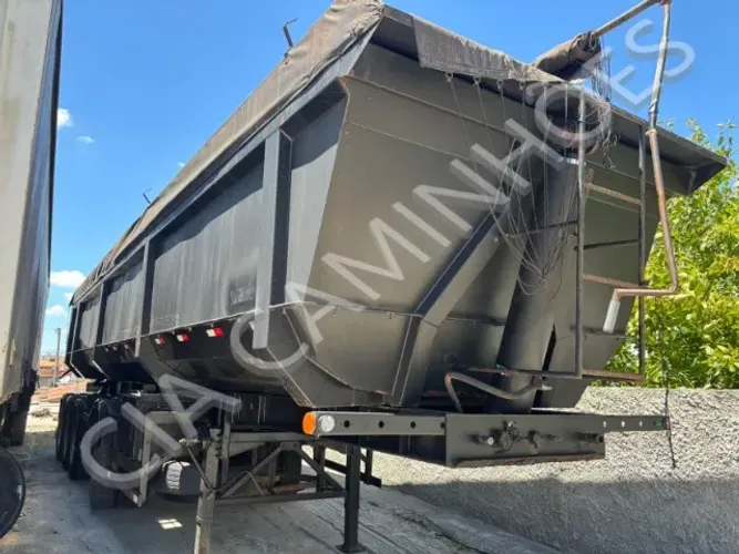 CARRETA CAÇAMBA RODOTEC 40M³ ANO 2024 4 EIXOS