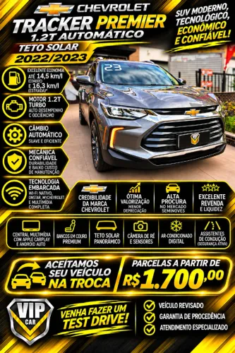 Chevrolet Tracker Premier 1.2 Turbo 12V Flex AUT 2023