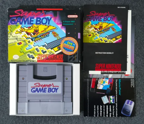 Super Game Boy Original Americano Cib Super Nintendo SNES