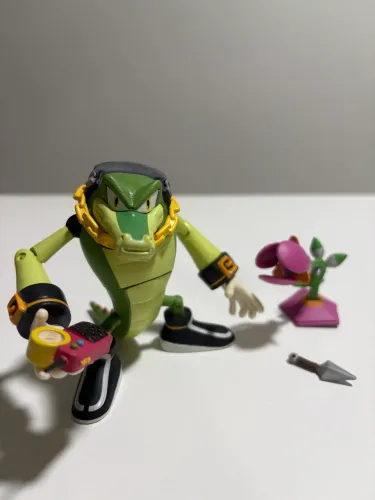 Figure Vector + Acessórios Team Chaotix - Jazzwares