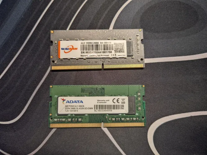 ADATA 4GB + WALRAM 4GB DDR4 2666mhz