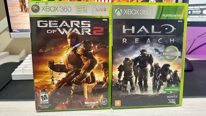 Lote 2 jogos Xbox 360