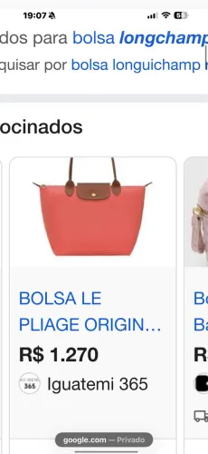 Bolsa longuechamp original