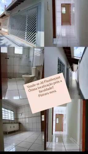 Casa Jd Flamboyant próximo a faculdade.