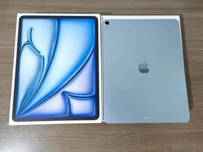 Ipad Air 13 M3 128gb Novo pego troca passo cartão