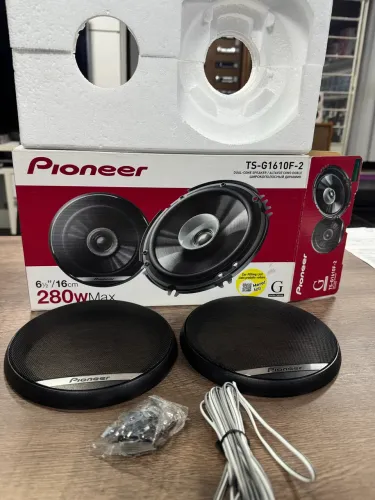 Telas novas e originais pioneer 6? com embalagem isopor fiação e ferragens na oferta
