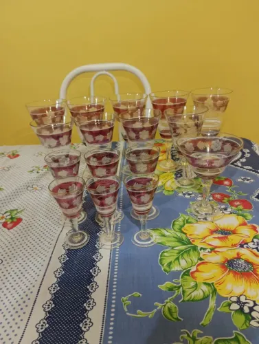 Taças De Vidro Antigas USADAS