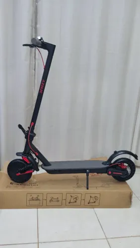 patinete elétrico com armoteceor novo lacrado na caixa com nota fiscal