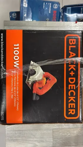 Serra mármore black Decker