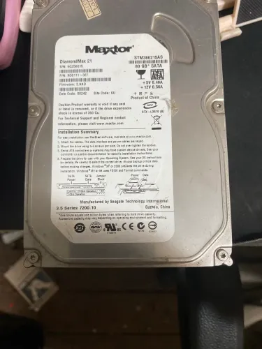 HD MAXTOE SATA 80gb