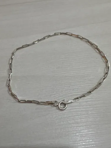 Pulseira estilo Cartier de prata 925