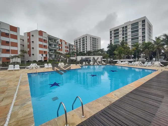 Apartamento com vista mar e lazer na região do Tortugas na Praia da Enseada, Guaruja