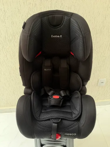 Cadeira Infantil Cosco Evolve X ISOFIX Preta - Excelente Estado