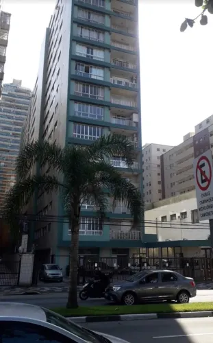 Apto 2 quartos (mobiliado ou sem) melhor localização de Santos Pompéia - frente a praia!!!