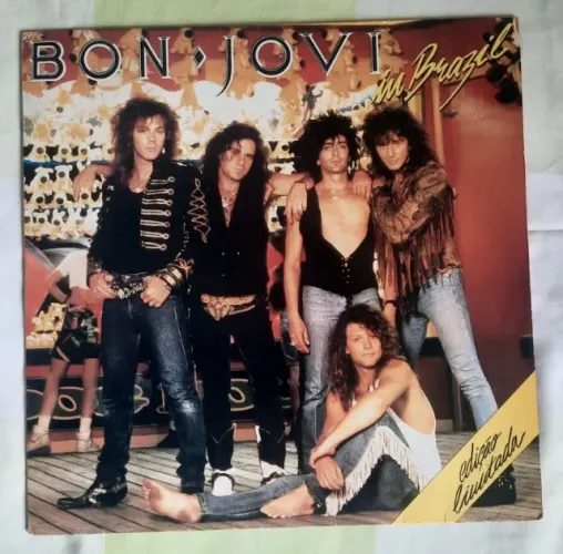 LP VINIL - BON JOVI - BON JOVI IN BRAZIL - 1989