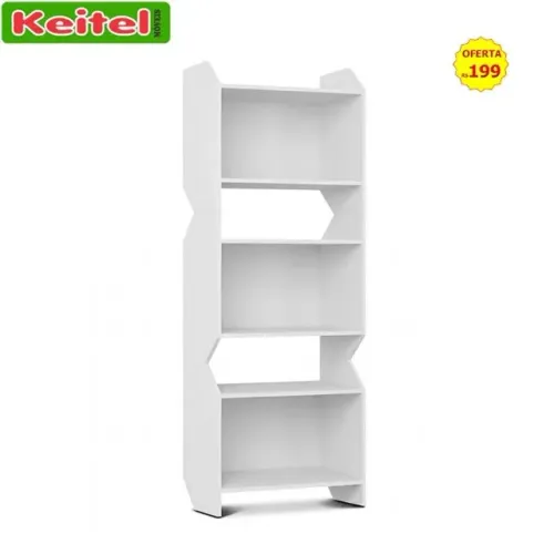 Biblioteca Tripla Multifuncional Soul Cor Branco - 1006