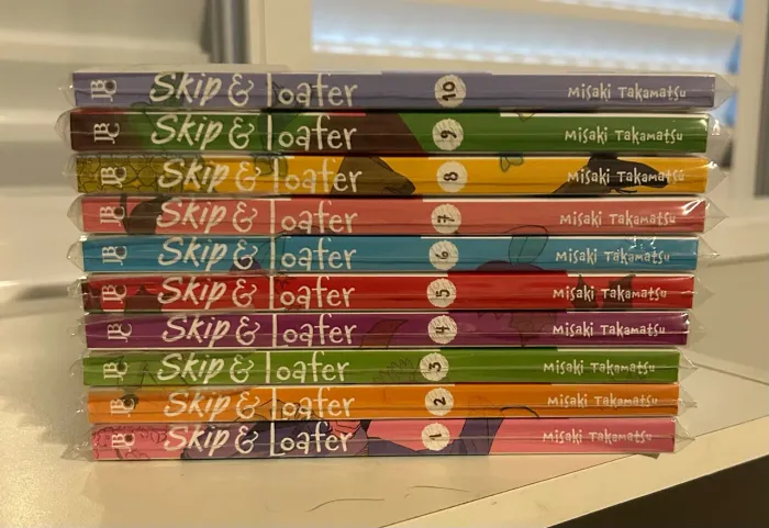 Coleção Mangá Skip and Loafer 10 Volumes