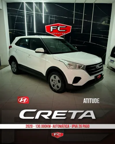 Hyundai Creta Attitude Plus 1.6 16V Flex AUT 2020
