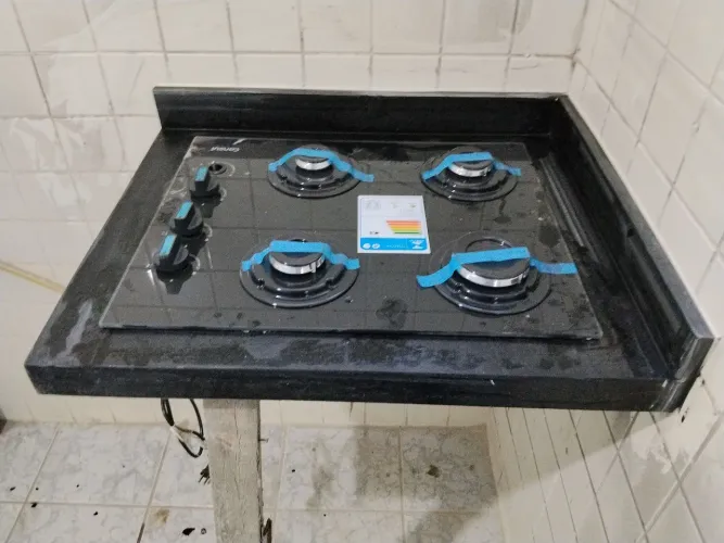 Bancada de preto são Gabriel 