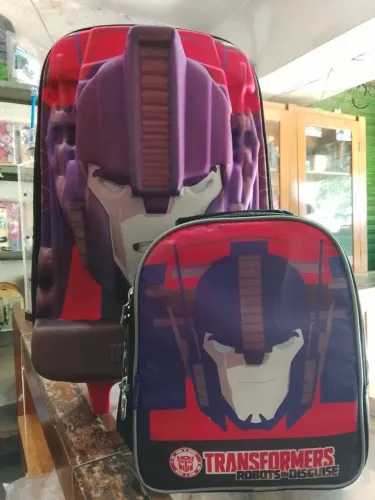 MOCHILA TRANSFORME, COM LANCHEIRA 