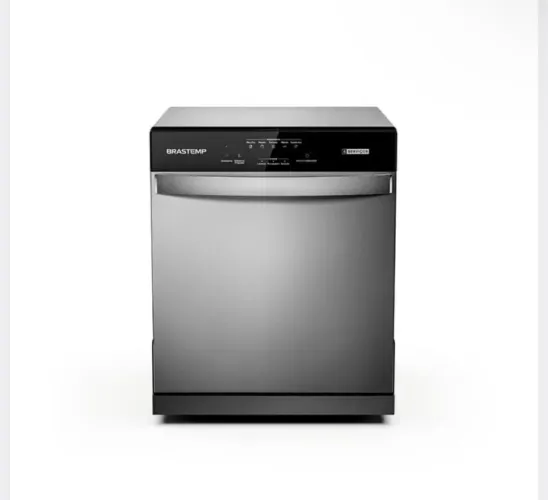 Lava-Louças Compacta 8 Serviços Inox 127V (110V) BLF08BS Brastemp
